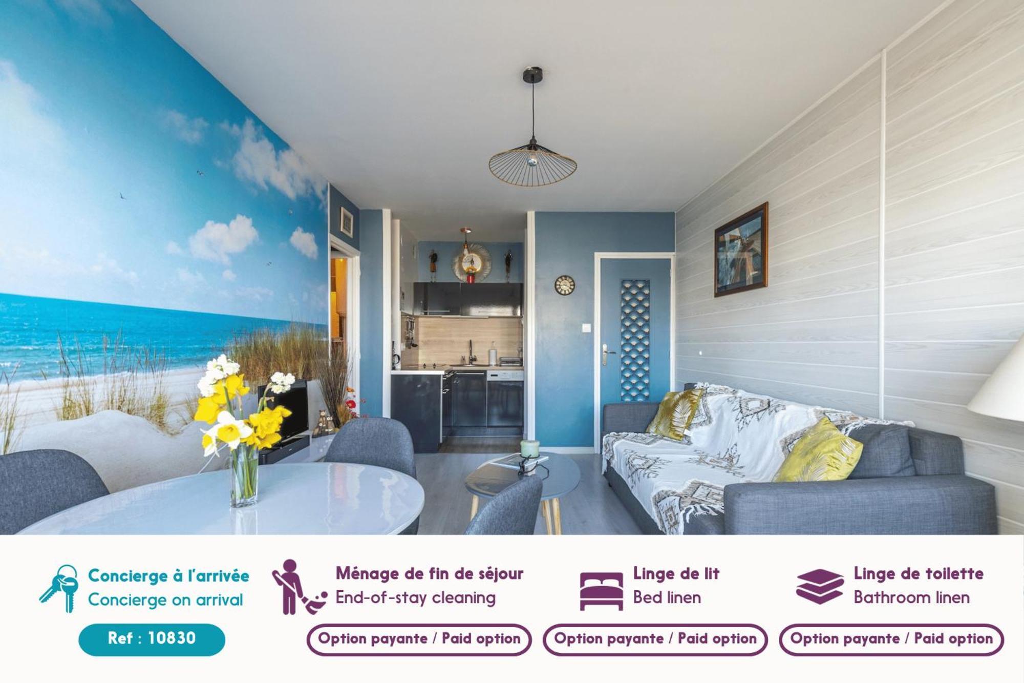 Magnifique Vue Sur L'Ocean- Appartement Pour 2 Plage-des-Demoiselles Exterior foto